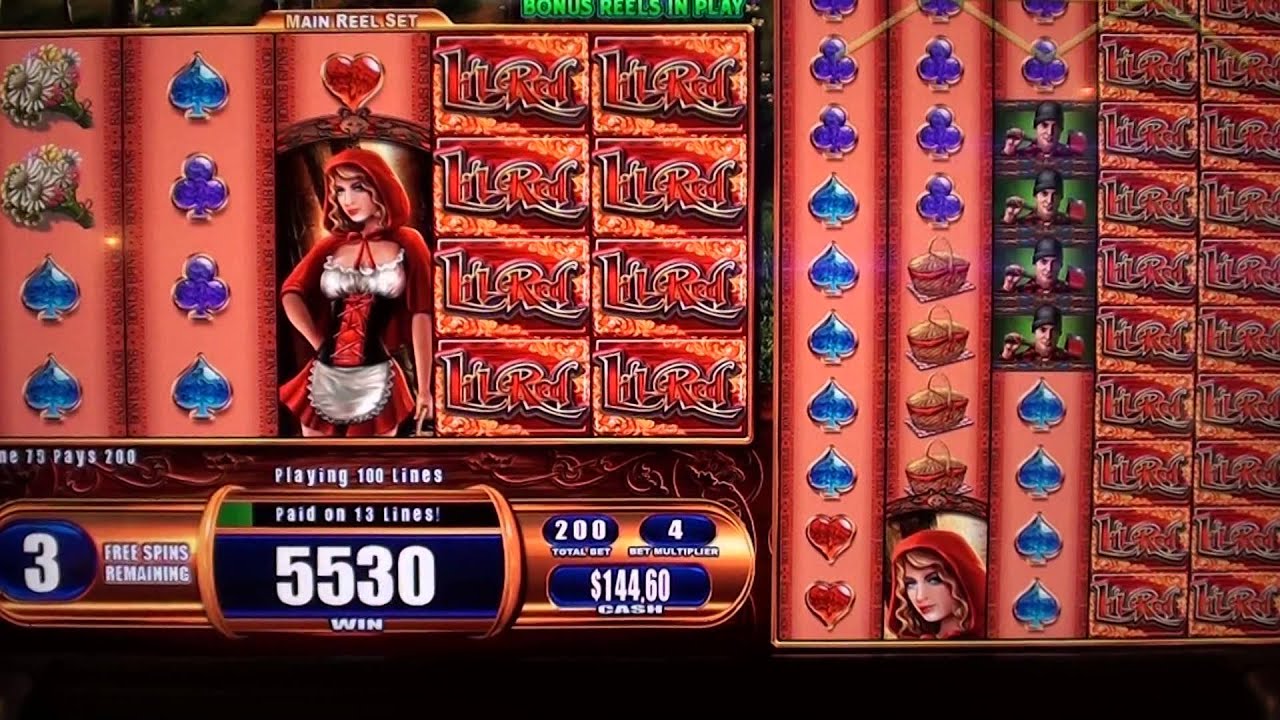 Play lil red slot machine online, free play
